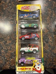 Matchbox Kellogg's 5 Pack 2001 NEW Chevrolet Bel Air Ford F-150 Pickup - Picture 1 of 12