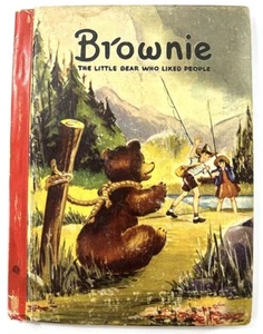 Brownie the Little Bear Who Liked People, Little Color Classics 1939 #824 - Imagen 1 de 7