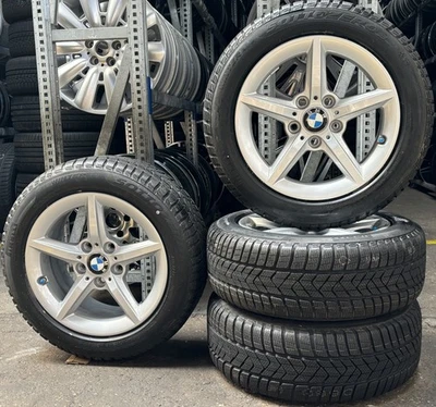 4x Original BMW Winterräder 205/55 R16 91H - für 1er F20 F21 2er F22 F23 1237 - Bild 1 von 3