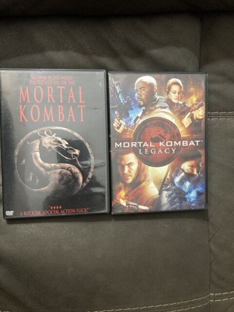 Mortal Kombat Double Feature 1 + 2 (DVD) 1995 1997 Fighting Movie