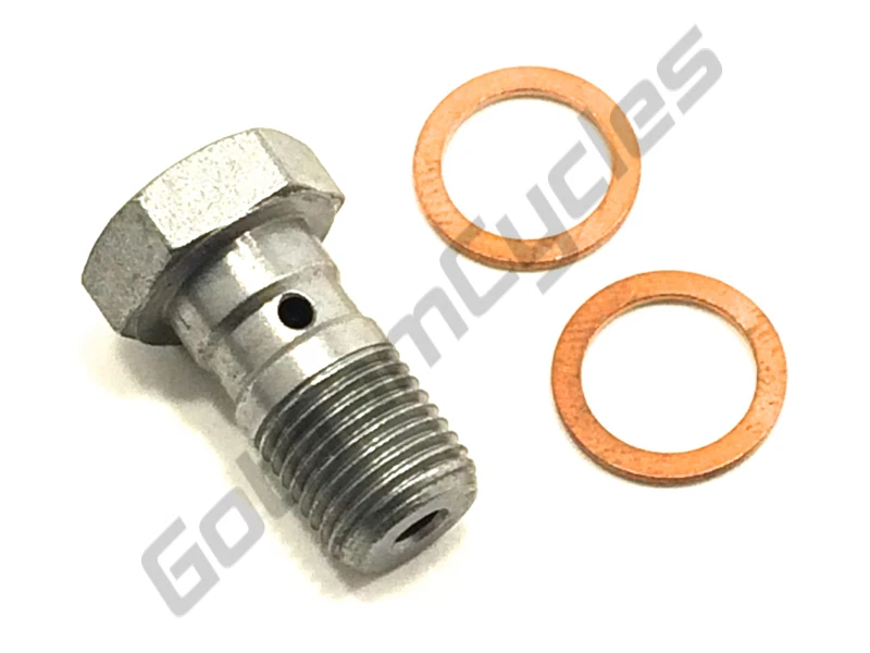 OEM Brembo Front/Rear Brake Caliper Clutch Master Cylinder Stainless Banjo Bolt - Image 1 of 1