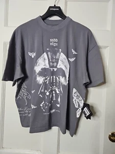 darc sport bane is alive premium box cut tee nirvana gray Oversized Sz M - Picture 1 of 4