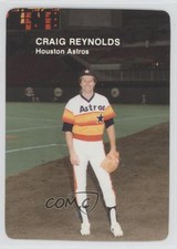 1985 Mother's Cookies Houston Astros Stadium Giveaway Craig Reynolds #14