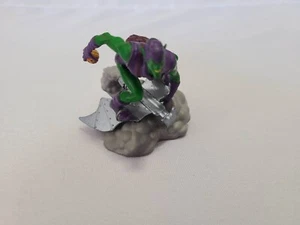 2011 Marvel & Subs GREEN GOBLIN Mounted Cake Topper Figure Spiderman - Picture 1 of 3