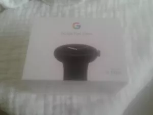 Google Pixel Watch 41mm Matte Black Stainless Steel Case with Obsidian Active... - Picture 1 of 2