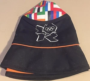 London 2012 Olympic Games Venue Collection International Flags Black Bucket Hat - Picture 1 of 4