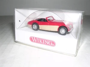 Wiking 816 05 23  Austin Healey 3000 Roadster "Red & Tan" -- Imported 1999 1:87 - Picture 1 of 1
