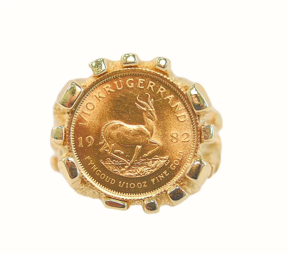 コレクション 1982 1/10 oz Krugerrand gold coin 1983 1/10 oz. Uncirculated South African Gold Krugerrand Coins