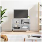Vidaxl Tv Cabinet High Gloss White 69.5X30x50 Cm Engineered Wood