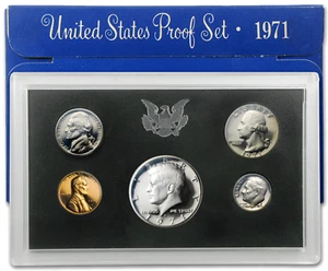 USA Postfrisch Proof Set 1971  - Bild 1 von 3