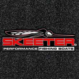 Skeeter Boat Red Professional Carpet Graphics - Picture 1 of 2