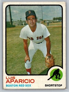 1973 Topps #165 Luis Aparicio Boston Red Sox - Picture 1 of 2