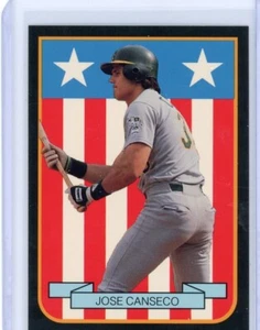 Jose Canseco 1989 Shield Pacific Cards & Comics #7 in Top Loader - Picture 1 of 6