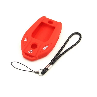 Funda Silicona Roja para BMW 740i 750i Serie 5-6-7 G11 G12 Mando a Distancia Llave Inteligente Foto 1 de 4