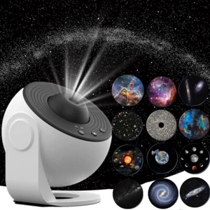 Planetarium Galaxy Projector Night Light 12 in 1 Star Sky Led Kids Room Ceiling - Picture 1 of 12