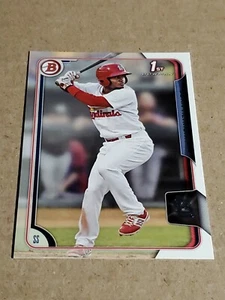 Juan Herrera 2015 Bowman Prospect Card #BP51 St Louis Cardinals 1st - Picture 1 of 2
