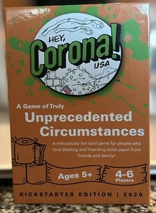 Hey, Corona! USA KS Edition 2020 Unpunched - Picture 1 of 4