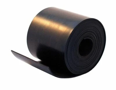 MARKENLOS Gummistreifen 40mm breit 3mm dick Gummi Unterlage - 0,5m - 10m Gummileiste