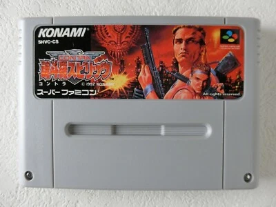 Contra Spirits SNES KONAMI Nintendo Super Famicom From Japan - Image 1 of 4
