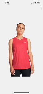 Under Armour Women's Velocity Emboss Tank Medium NWT - Picture 1 of 4