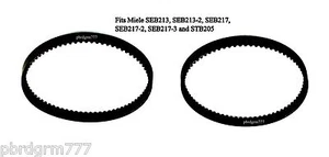 2 cinturones de vacío para Miele SEB213, SEB213-2, SEB217, SEB217-2, SEB217-3, STB205 - Imagen 1 de 2