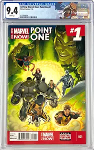 ¡Nuevo Marvel Now! Páginas blancas de cómic de Marvel Point One #1 clasificación CGC 9,4 - Imagen 1 de 5