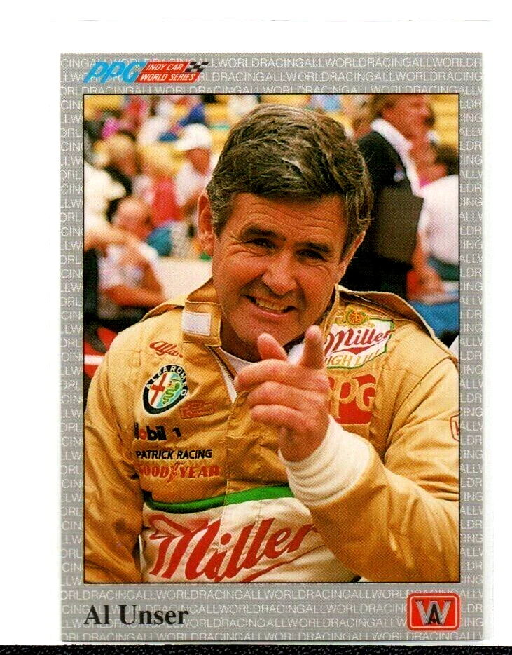 Al Unser 1991 All World PPG Indy Car Series Card #35 - Image 1 of 1