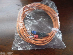 Corning Orange J-VY 2x1G62 5/125 Fiber Optical Cable 10 Ft. New - Picture 1 of 3