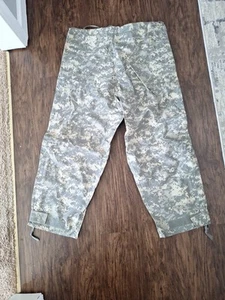 Army Issued Rain Trousers Plastic (Large) Military Pants Drawstring Zipper - Bild 1 von 8