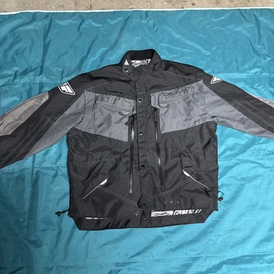 Fly Racing Patrol Men's Motorcycle Jacket Black XL - Image 1 of 4