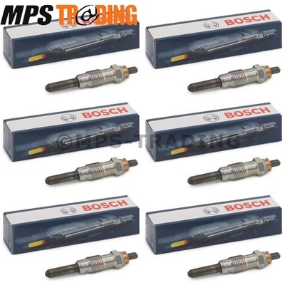Diesel Heater Glow Plug Set Range Rover P38 2.5 Diesel BMW M51 BOSCH 6x STC3103G - Image 1 of 4