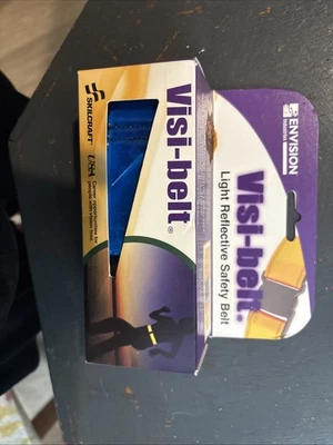 Envision Visi-belt Light Reflective Safety Belt Fluorescent Lime Yellow - Image 1 of 2