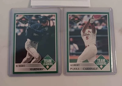2001 Fleer Platinum Albert Pujols RC Ichiro Suzuki RC  - Image 1 of 4
