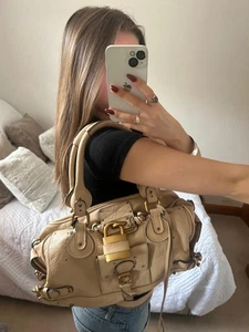 Beige Chloe Paddington Bag - Picture 1 of 24