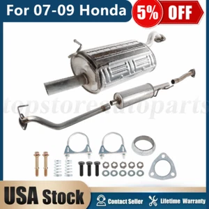 Stainless Steel Resonator Muffler Exhaust Kit fits Honda CRV 2.4L 2007-2009 - Picture 1 of 13