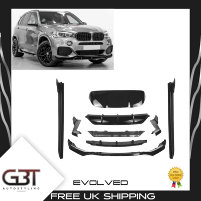 GBT-AUTOSTYLING Für BMW X5 F15 2013-18 BodyKit Frontlippe Heckdiffusor Seitenschweller Spoiler Kit