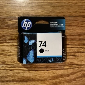HP 74 Black Ink Cartridge Exp 02/2016 - Picture 1 of 3
