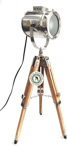 Vintage Designer's Spotlight Table Lamp Tripod lamp Home Decor Rustic table Lamp - Picture 1 of 5