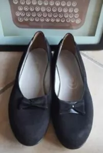 50er Jahre Ballerinas / Vintage-Schuhe - Bild 1 von 4