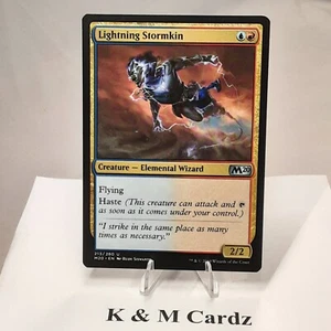 MTG - M20 - Lightning Stormkin - #213 - Picture 1 of 3