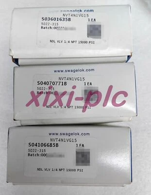 1PCS Swagelok  NVT4N1VG15  Stop valve Brand new Fedex or DHL - Image 1 of 4