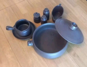 Denby Mayflower Casserole Dish, Salt &pepper, Sauce Pot, Gravy Boat & Honey Pot - Picture 1 of 21