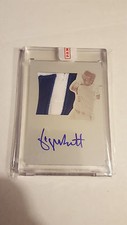 2015 National Treasures George Brett Printing Plate Autograph Patch 1/1 Royals 