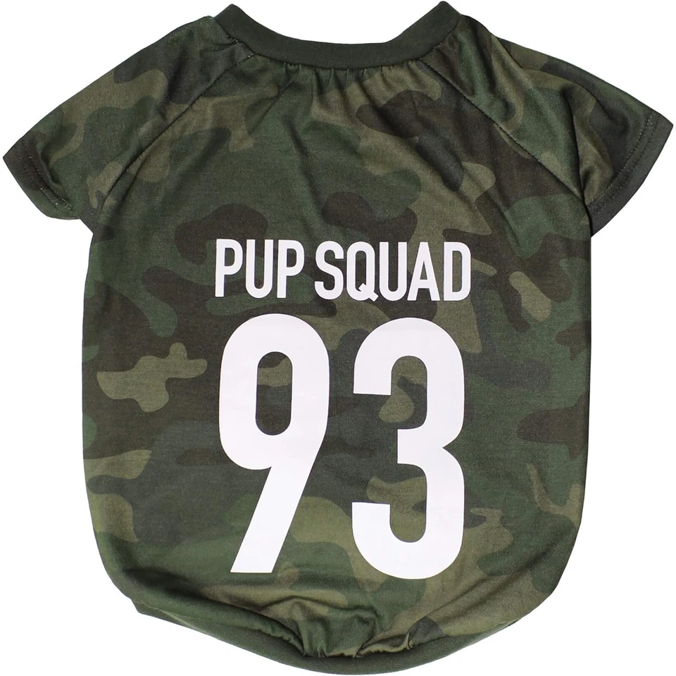 Camiseta Pets First LaurDIY para mascotas linda ropa para perros grandes medianos pequeños Foto 1 de 3
