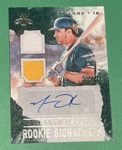 2017 DIAMOND KINGS MATT OLSON RC AUTO RELIC /299 ROOKIE AUTOGRAPH