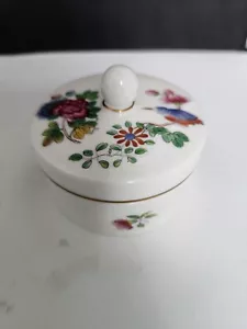 Wedgewood Knochen China Schmuck Box Kuckuck - Bild 1 von 6
