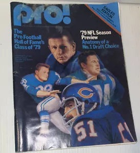 ‘79 Pro! Eagles Edition with 16 Autographs from Philadelphia Eagles Players Maga - Picture 1 of 12