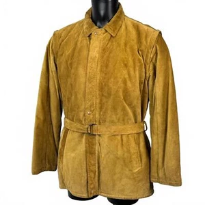 Chaqueta de Colección Richard James Savile Row Cuero Cinturón Estilo Safari Talla L - Imagen 1 de 11