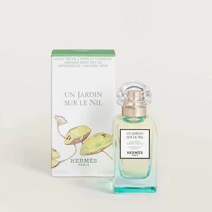 NEW🎁HERMES Un Jardin Sur Le Nil Hair and Body Dry Oil, 50ml, New in sealed box - Picture 1 of 5