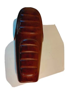 Brown Tracker, Cafe racer, Bobber Universal vinyl Seat - Picture 1 of 8
